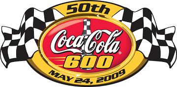 2009 Coca Cola 600 logo